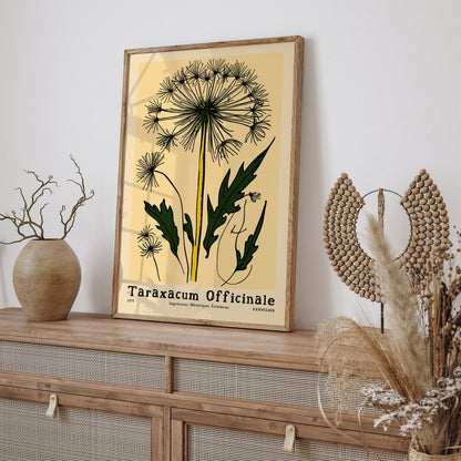 Dancelion - Retro Botanical Art Prints