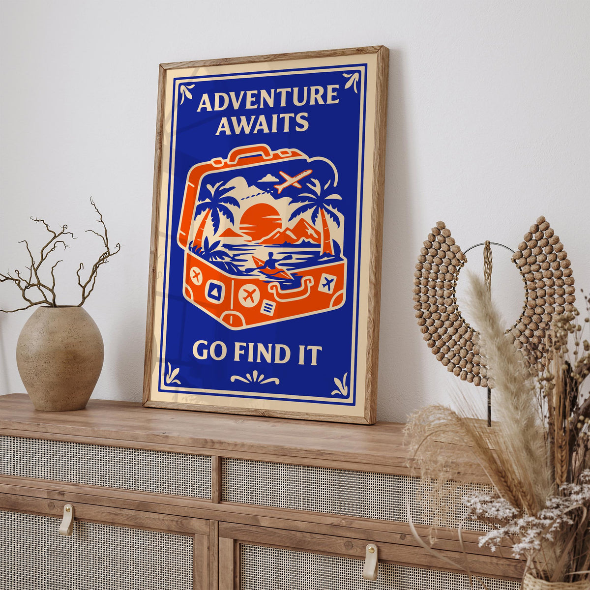 Adventure Awaits Go Find it Poster
