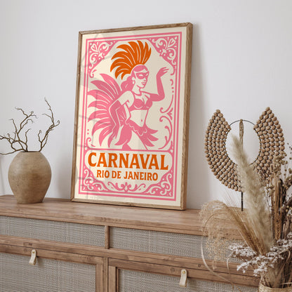 Rio de Janeiro Carnival Poster