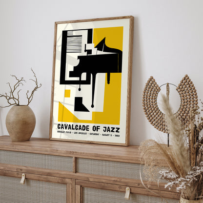 Cavalcade of Jazz 1969 Music Poster