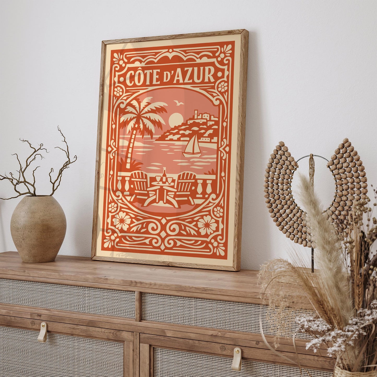 Côte d’Azur Poster - Travel Wall Art