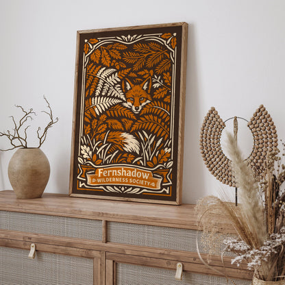Fernshadow Wilderness Society Art Poster