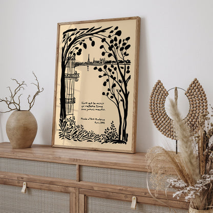 Paris Museum Art Print