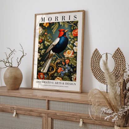 Victorian Bird English Home Decor Art Print