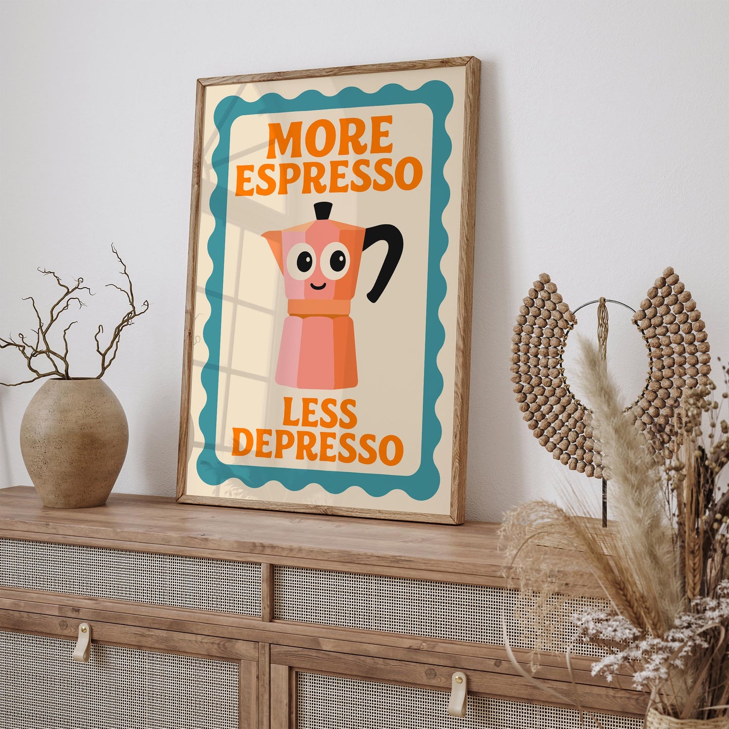 More Espresso Less Depresso Poster