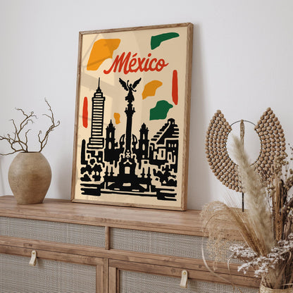 Mexico Travel Poster
