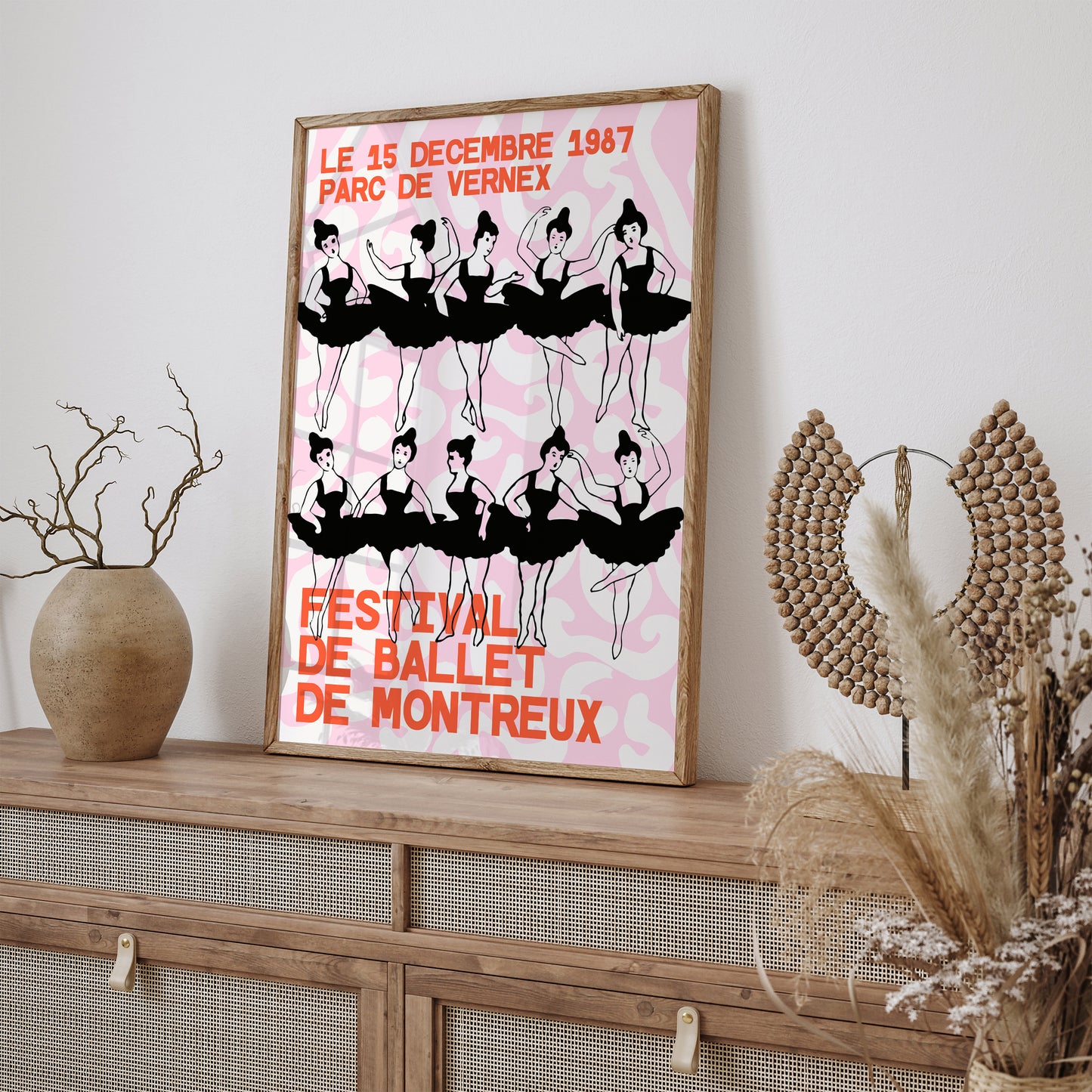 Vintage Ballet Festival Poster