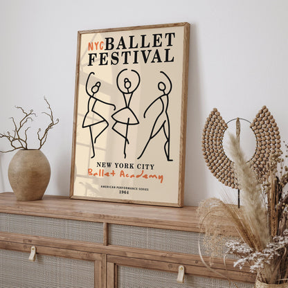 NYC Ballet Festival Poster