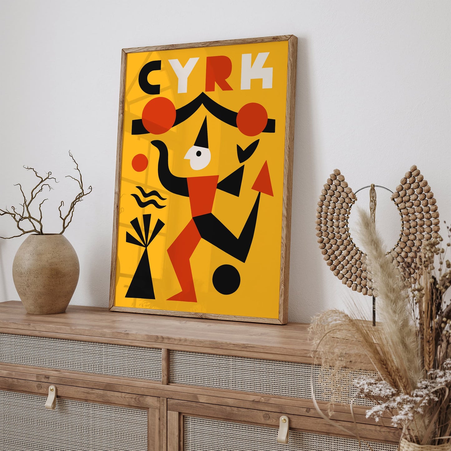 Cyrk Circus Festival Yellow Poster