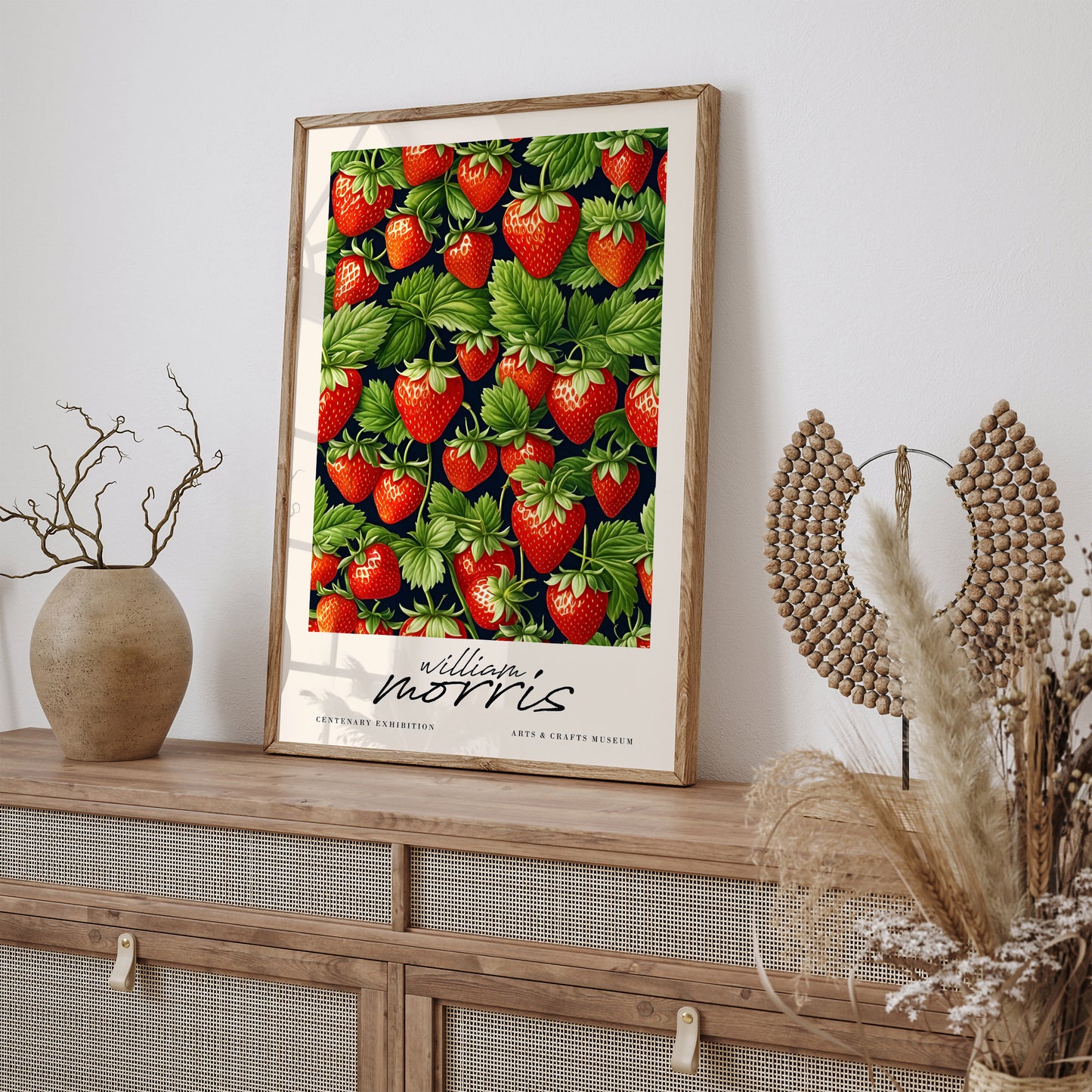 William Morris Strawberry Poster