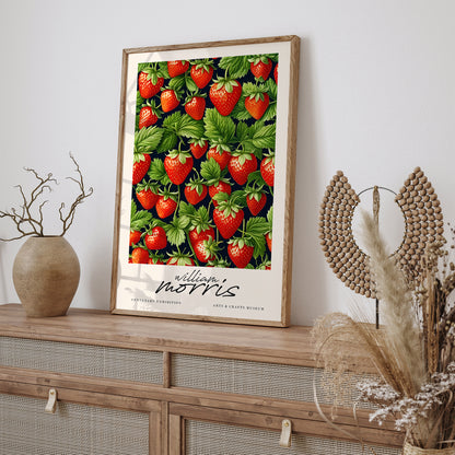 William Morris Strawberry Poster