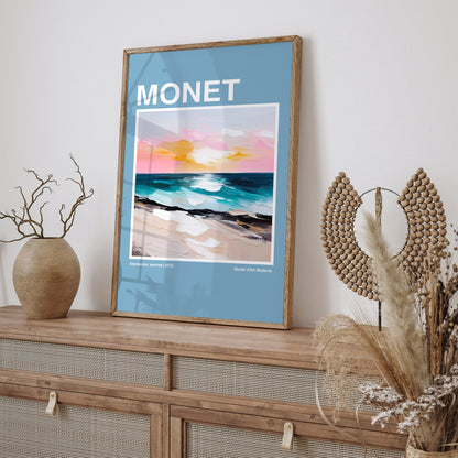 Monet Impression, sunrise Poster