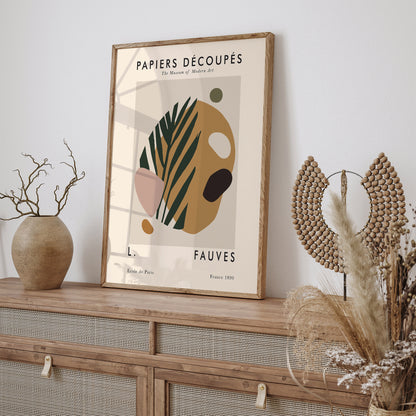 Papiers Decoupes Bohemian Art Print