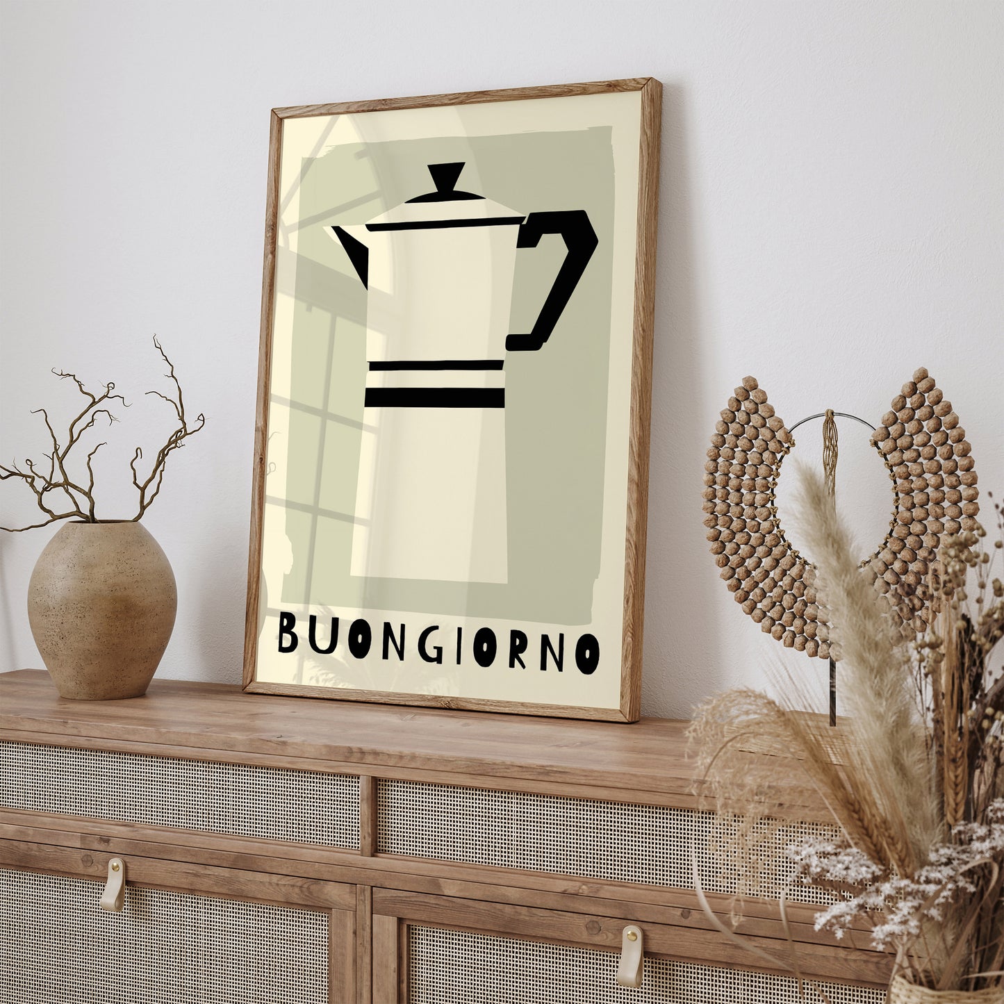 Buongiorno Coffee Minimal Poster