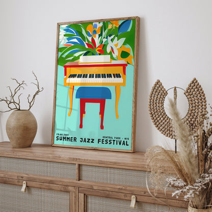 Summer Jazz Festival 2001 NYC Poster