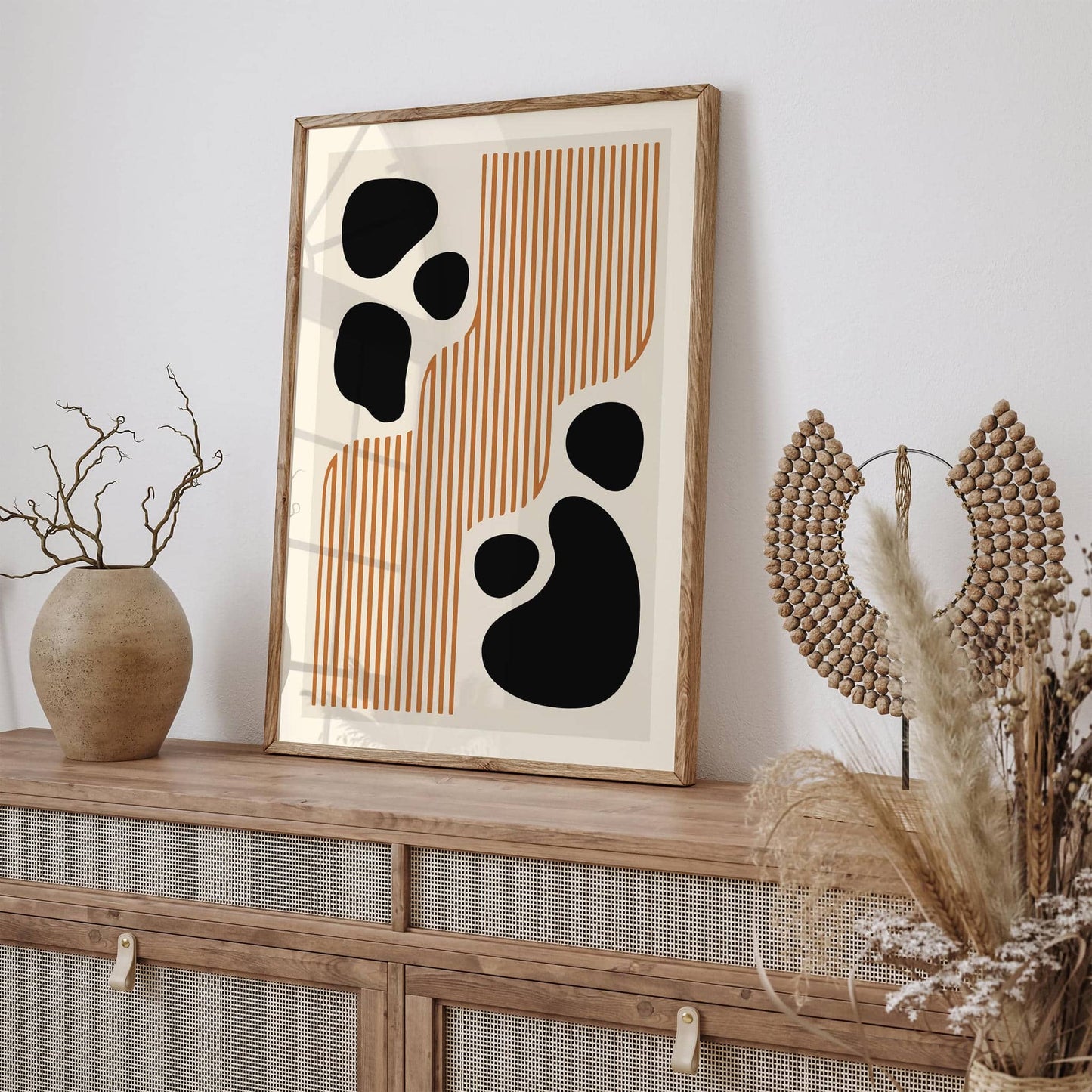 Modern Abstract Print - Scandinavian Wall Art 2025