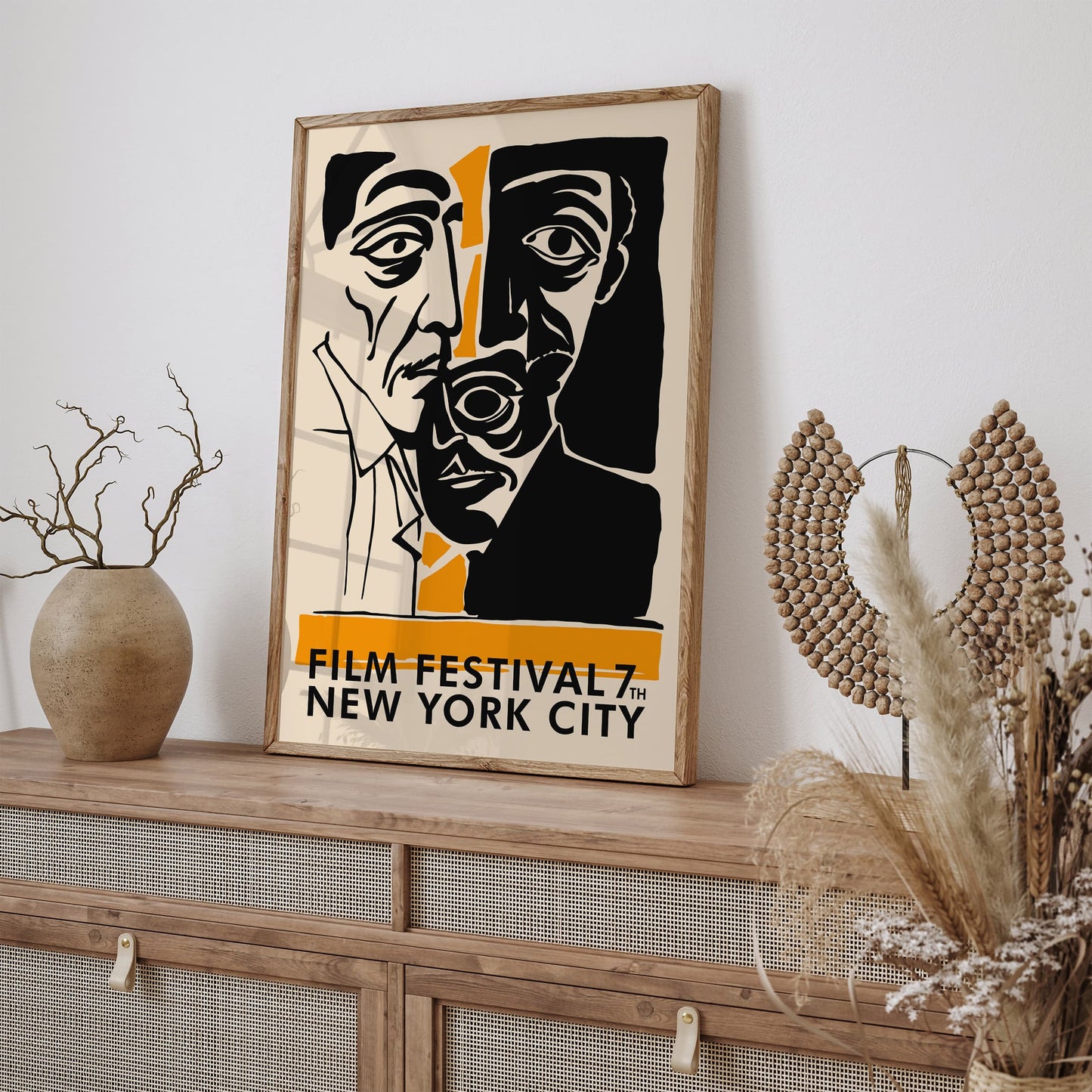 New York City Film Festival Art Print