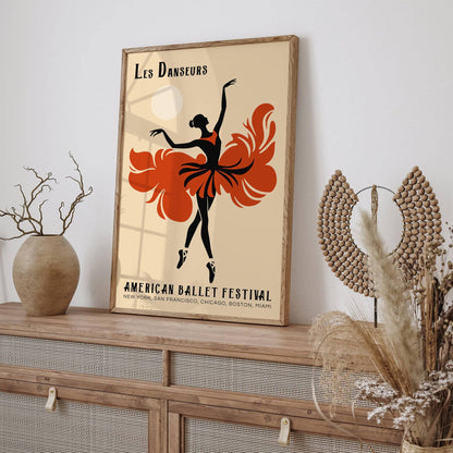 Les Danseurs American Ballet Art Print