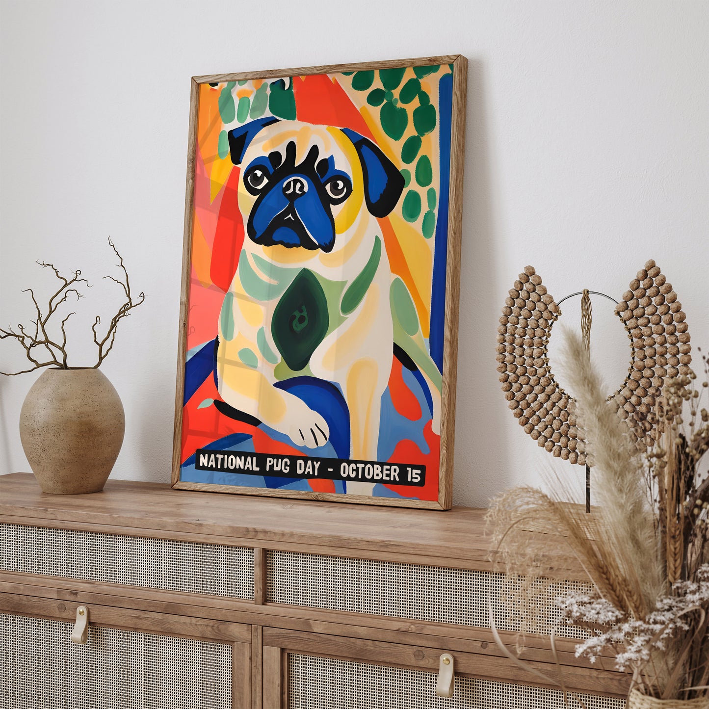 National Pug Day Cozy Poster