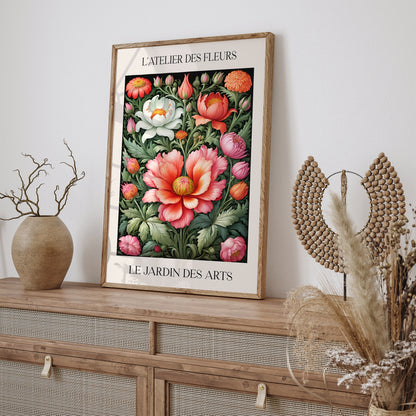 Le Jardin Des Arts Poster William Morris Print