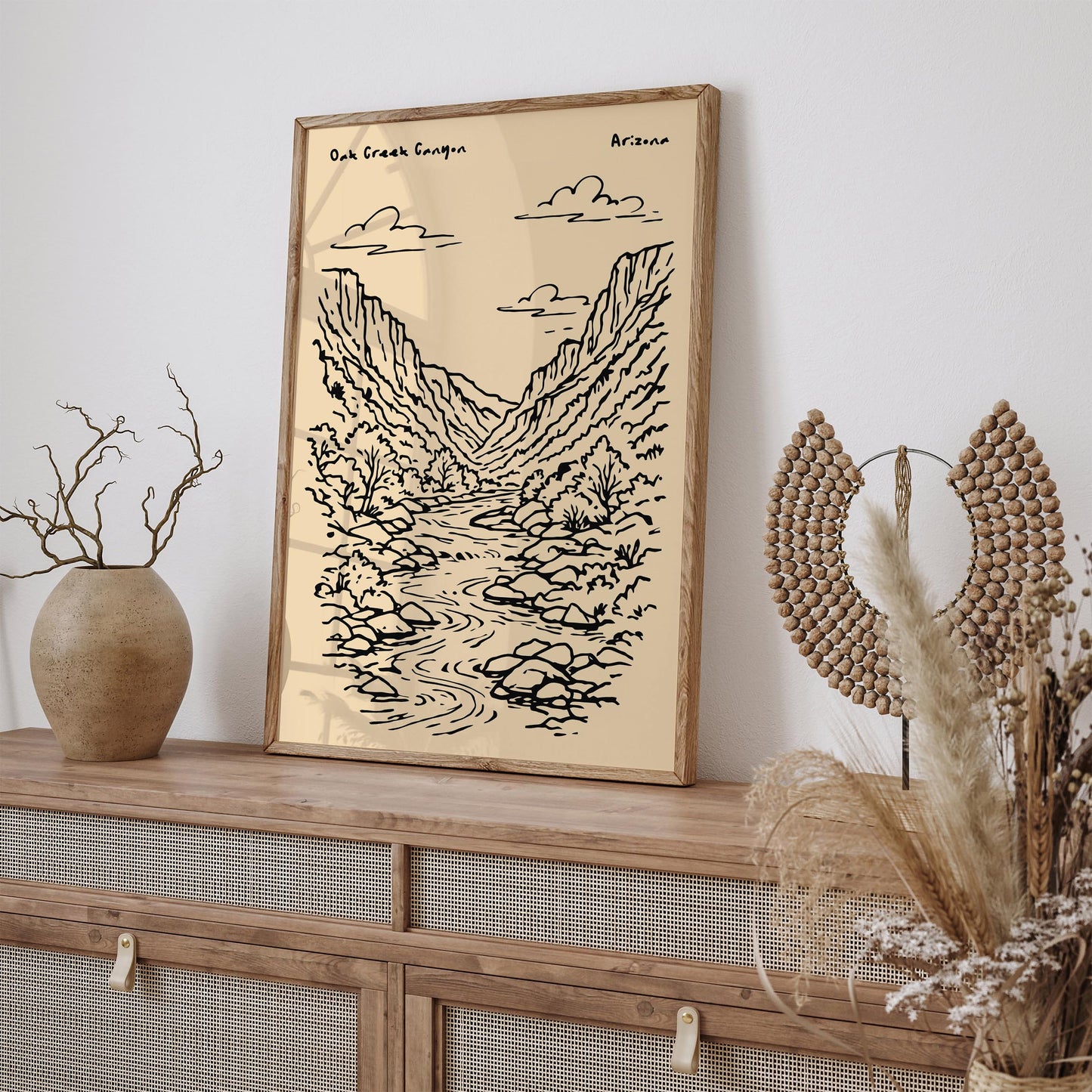 Oak Creek Canyon Arizona Poster