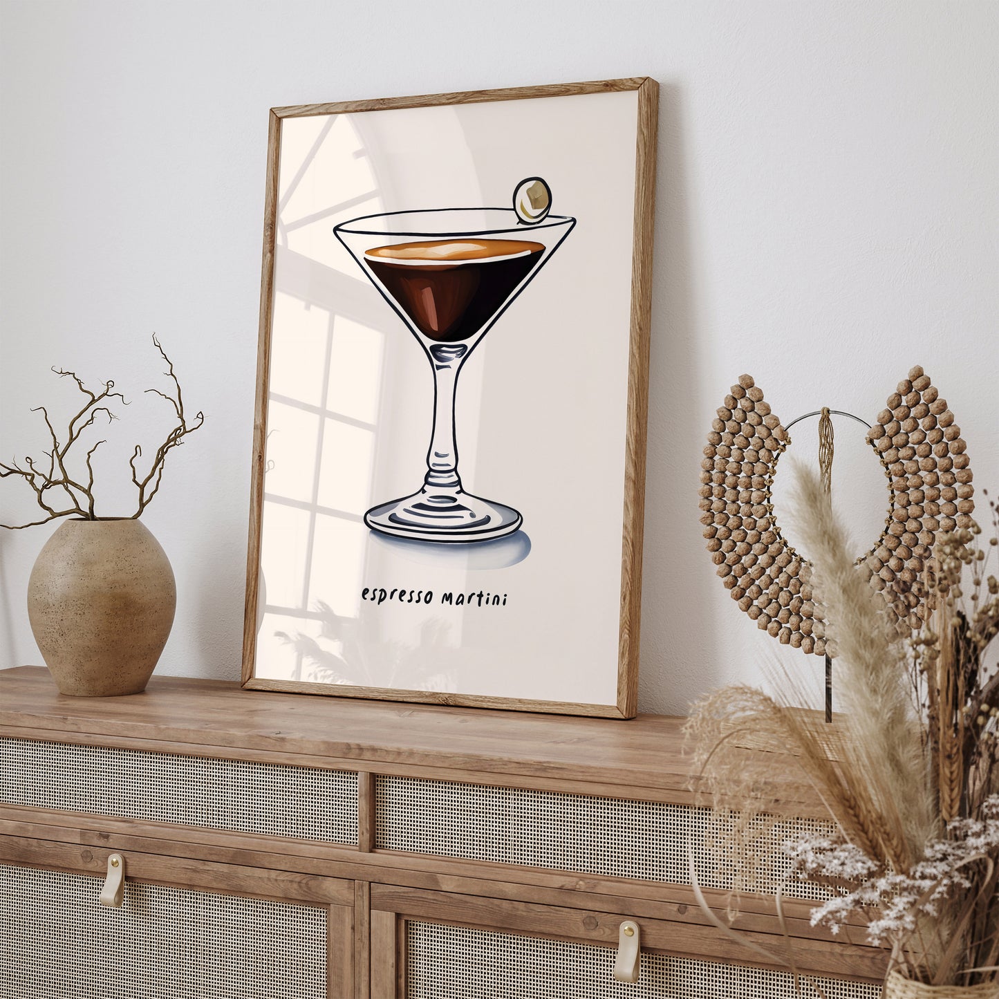 Espresso Martini Drink Poster