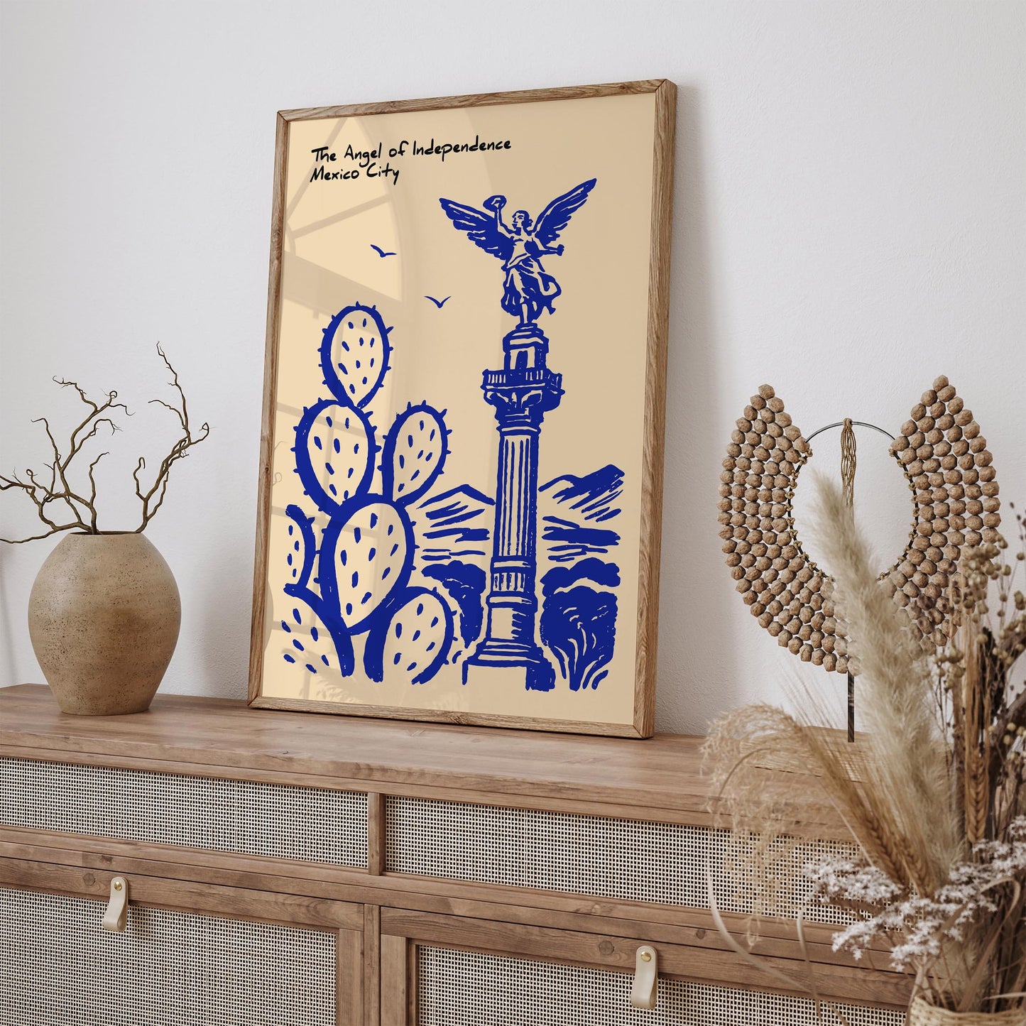 The Angel of Independence Mexico City Poster