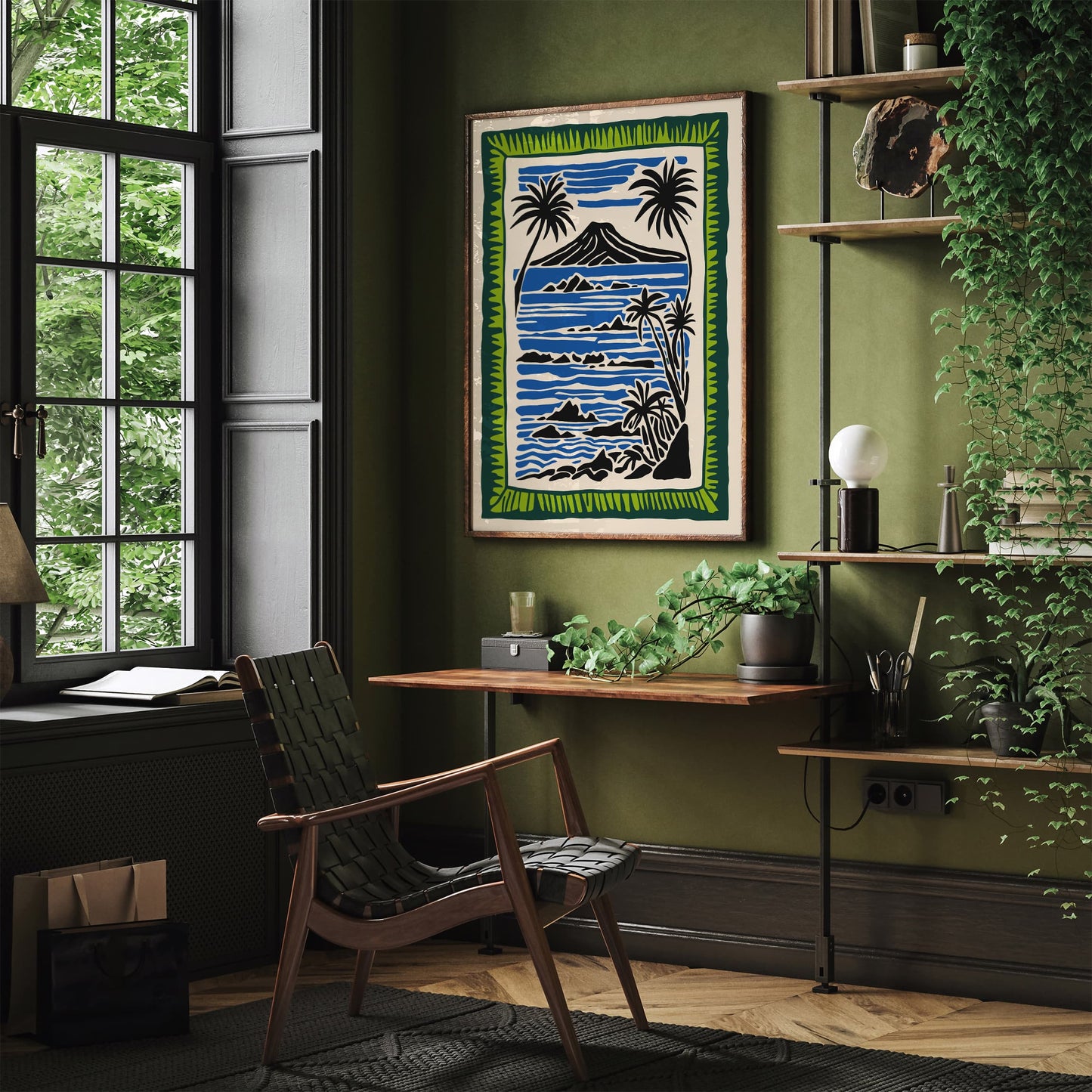 Etna Sicily Landscape Poster