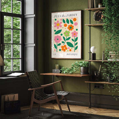 Fleur de Jardin French 2024 Collection Art Print