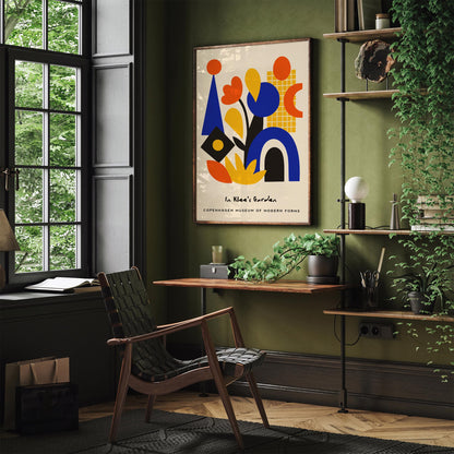 Paul Klee inspired Wall Art Print