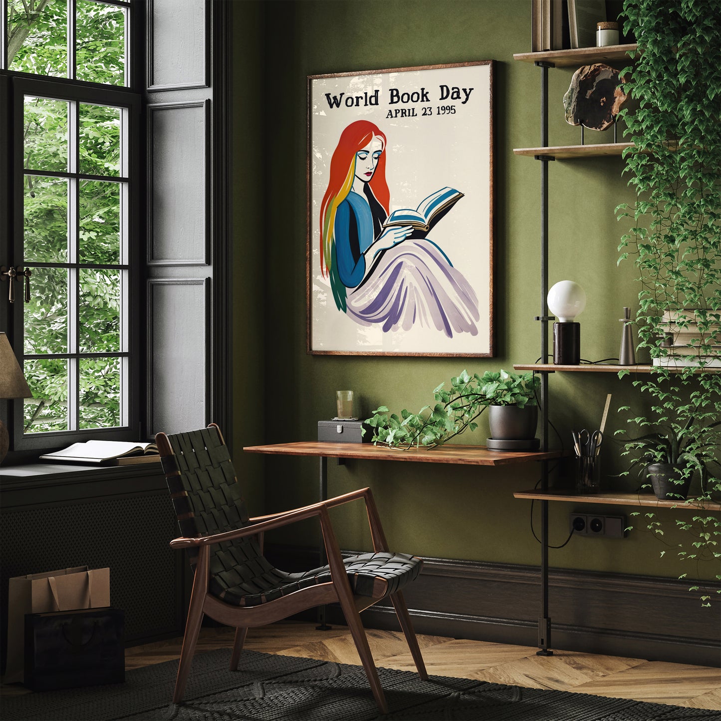 World Book Day 1995 Wall Art Poster