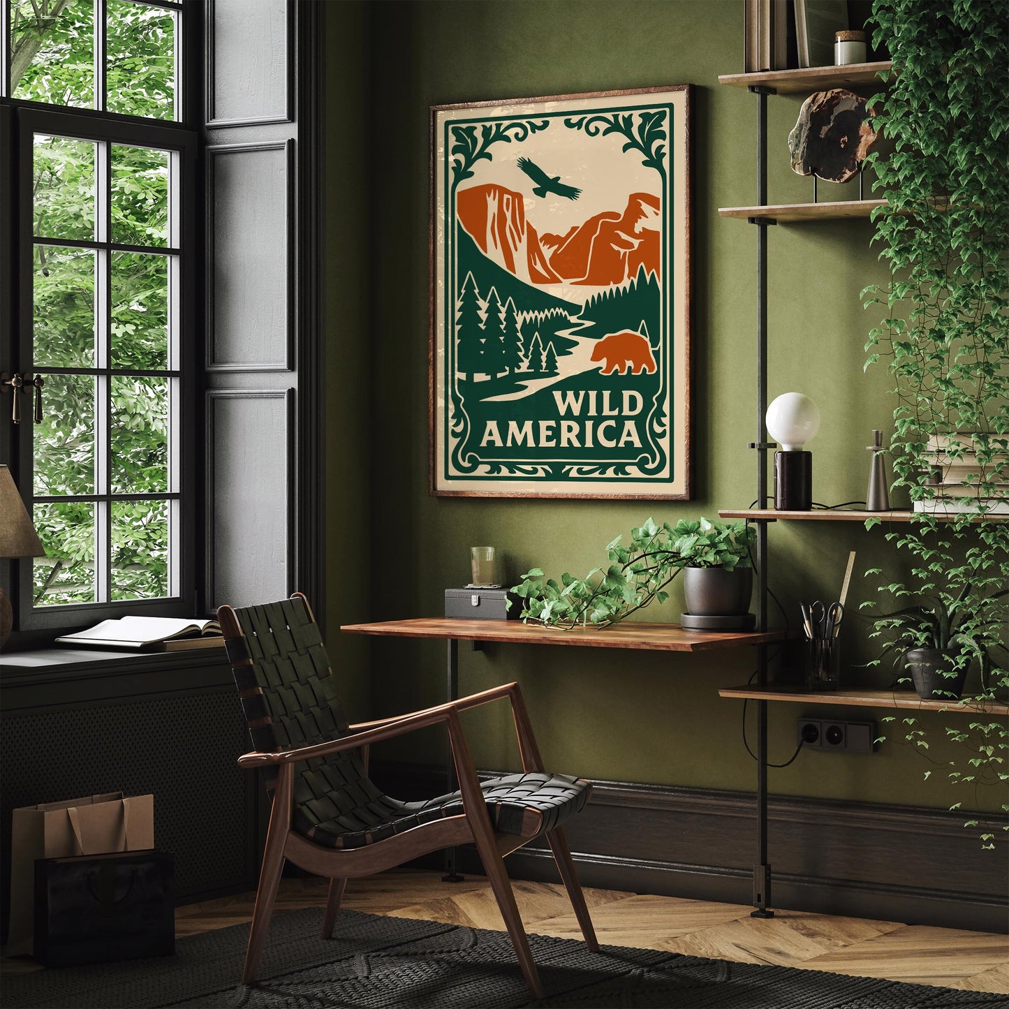 Wild America Wanderlust Nature Wall Art Print
