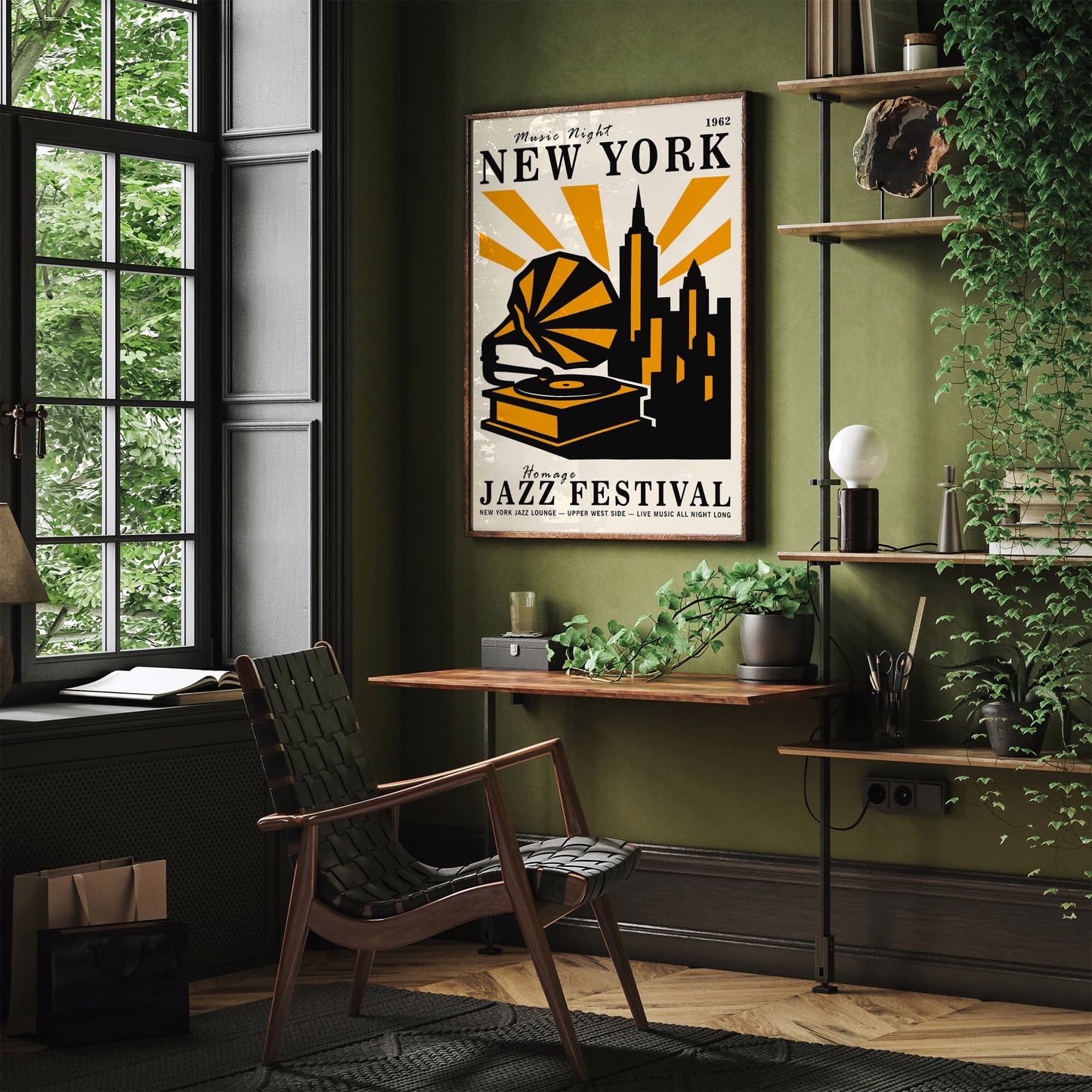 NYC Jazz Music Festival Poster