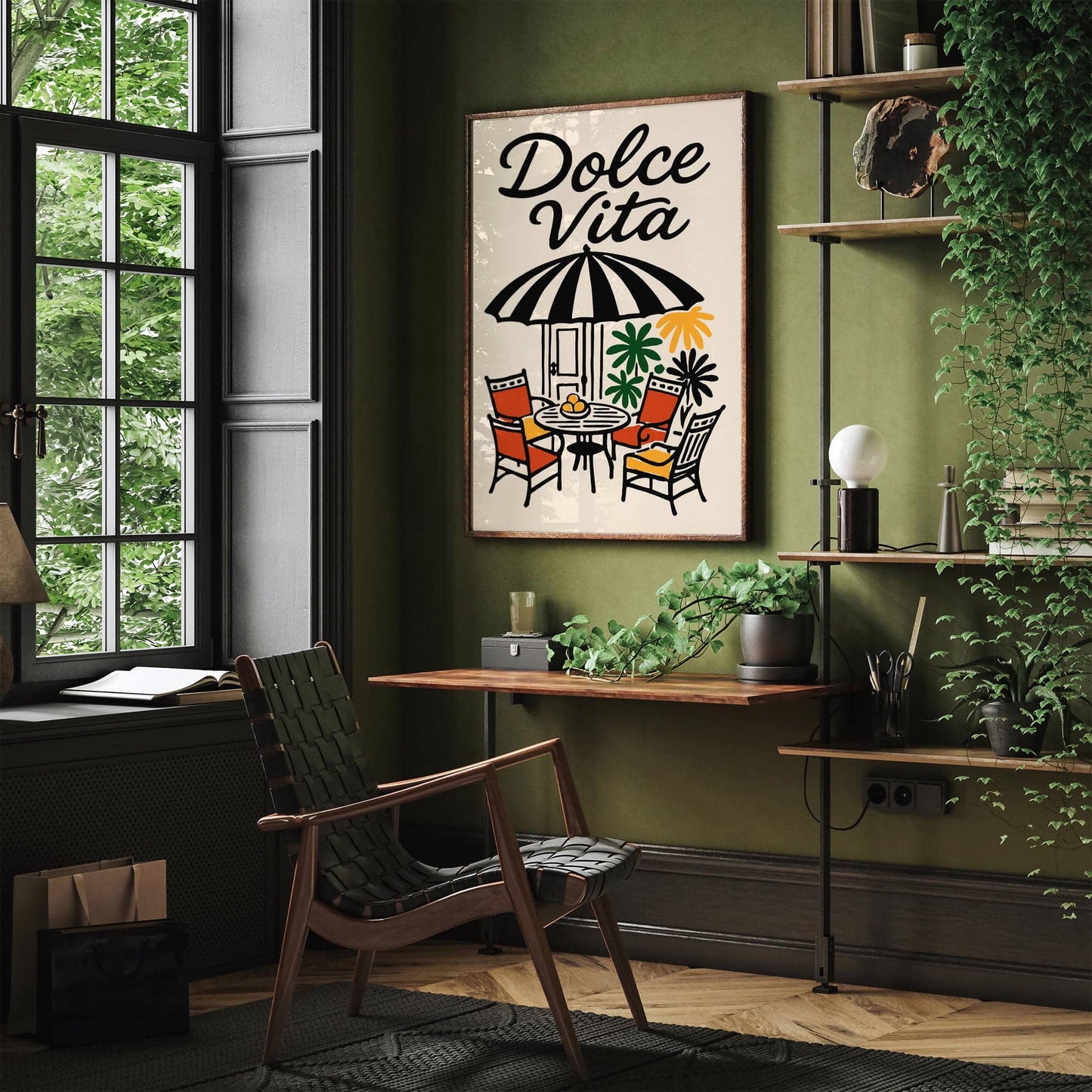Dolce Vita Poster - Summer Italian Art Print
