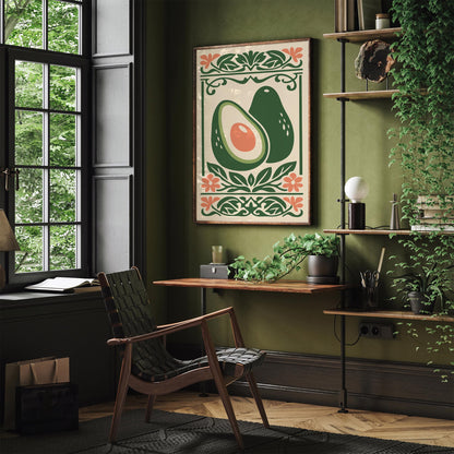 Avocado Poster – Kitchen Wall Art