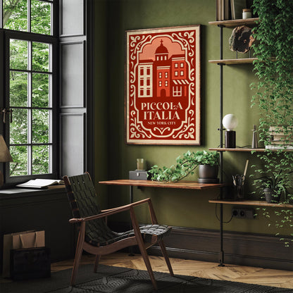Piccola Italia New York City Poster
