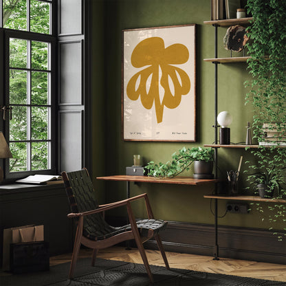 Sign of Spring Abstract Wall Art Poster