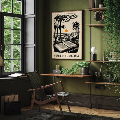 Book Day Holiday Time Book Lovers Poster