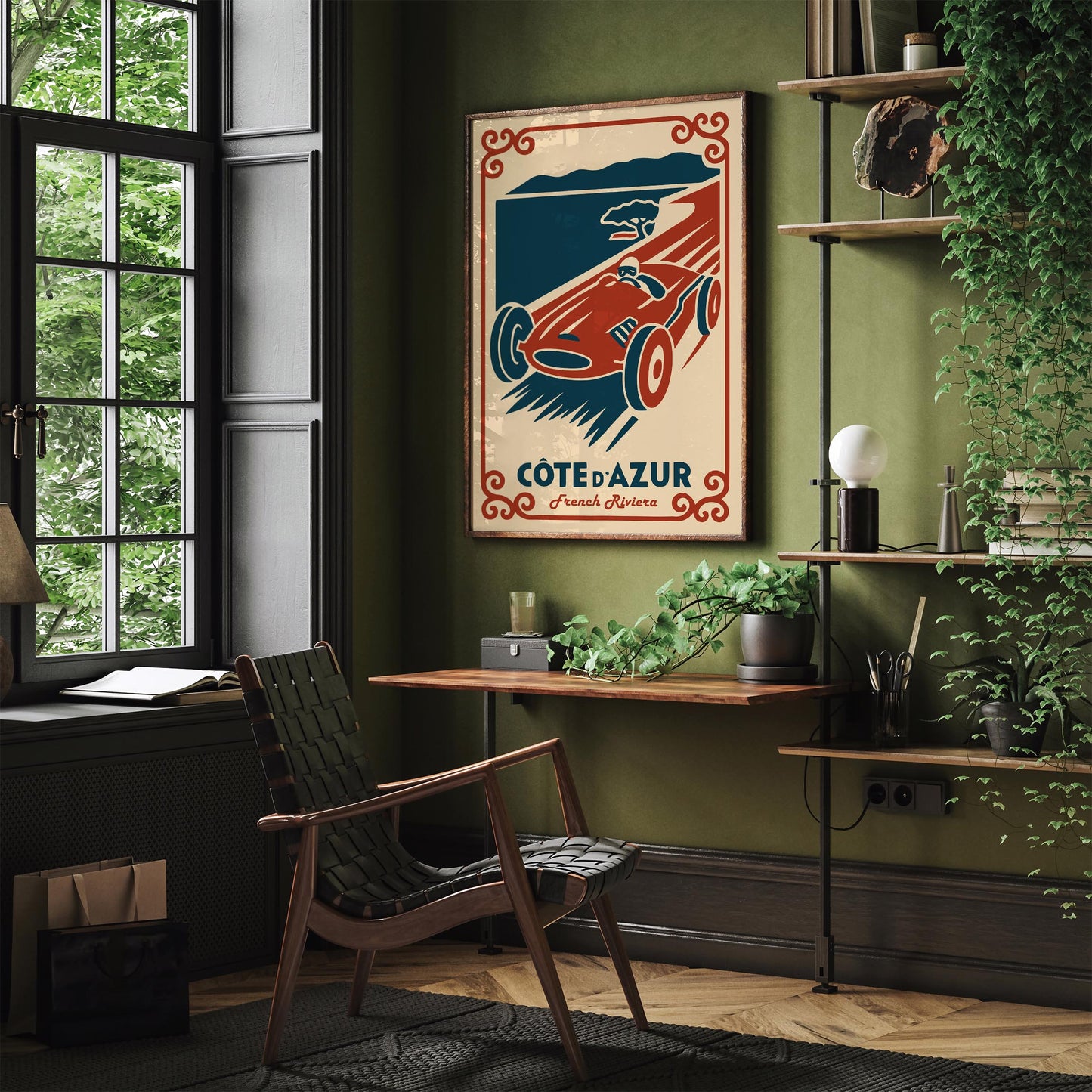 Cote d Azur French Riviera Poster