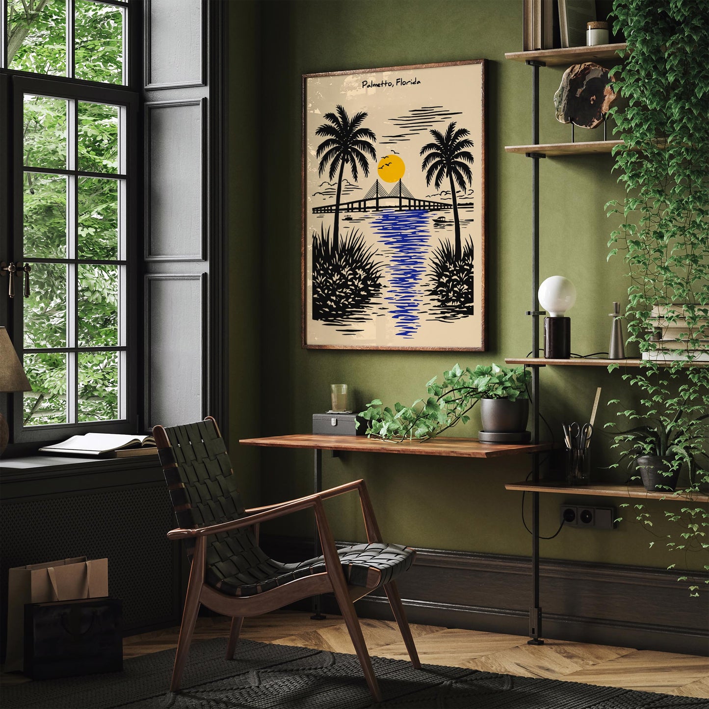 Palmetto Florida Poster