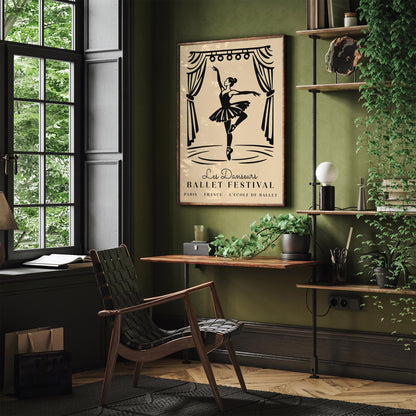 Les Danseurs Paris Ballet Poster