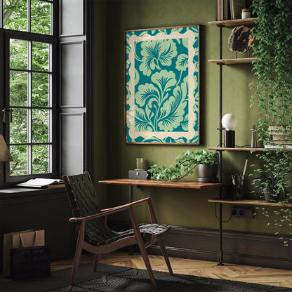 Hawaiian Floral Wall Art Print 2026