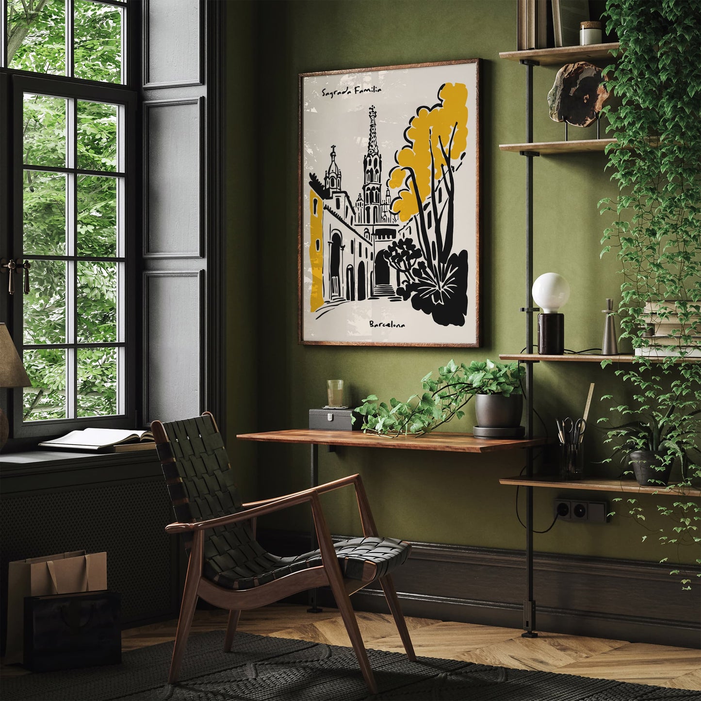 Barcelona Sagrada Familia Wall Art Print