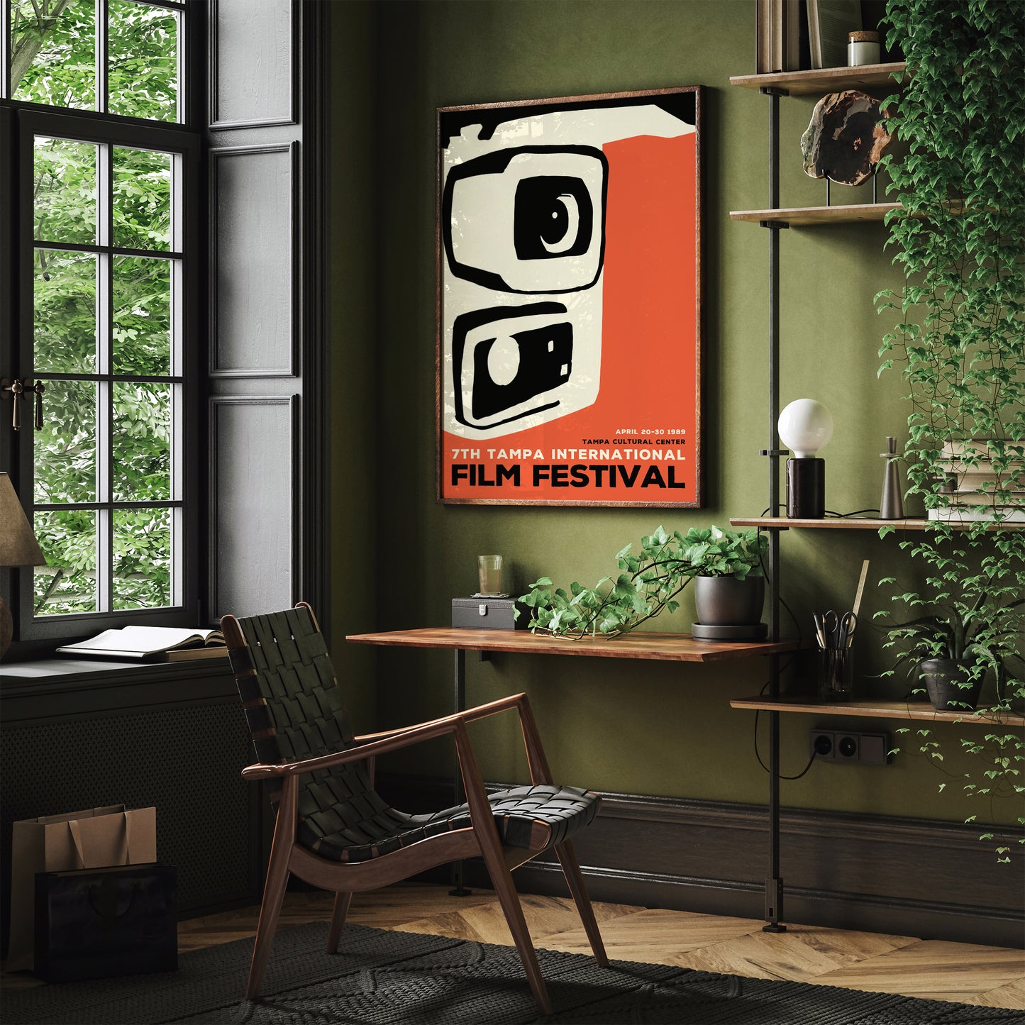 7th Tampa Film Festival Retro Poster