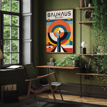 Bauhaus Gallery Modern Geometric Print