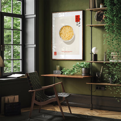 Original Japanese Ramen Noodles Poster