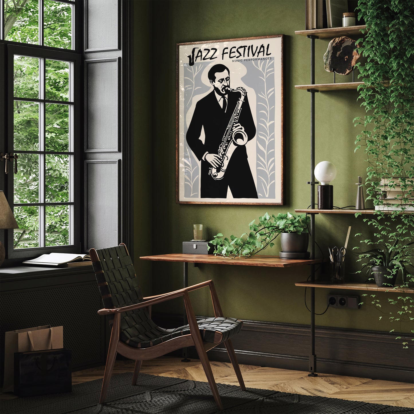 Jazz Festival Music Wall Art