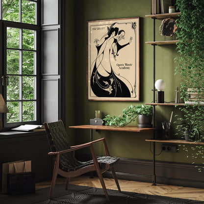 Opera Music Academy NYC Art Poster