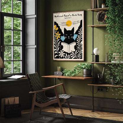 National Read a Book Day Poster