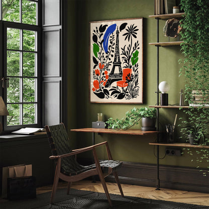 Paris France Exhibition Poster